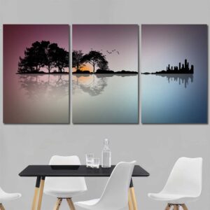 Guitar Multi Canvas Layout-Three Panels Regular