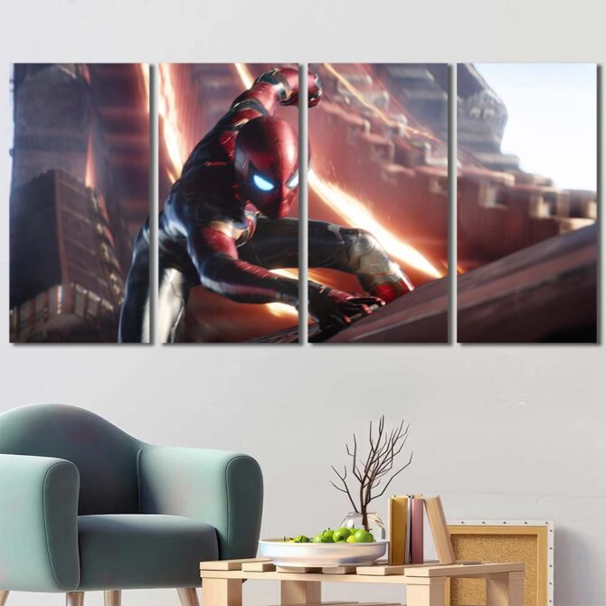 Ant Man Wall Art Layout-Four Panels Regular