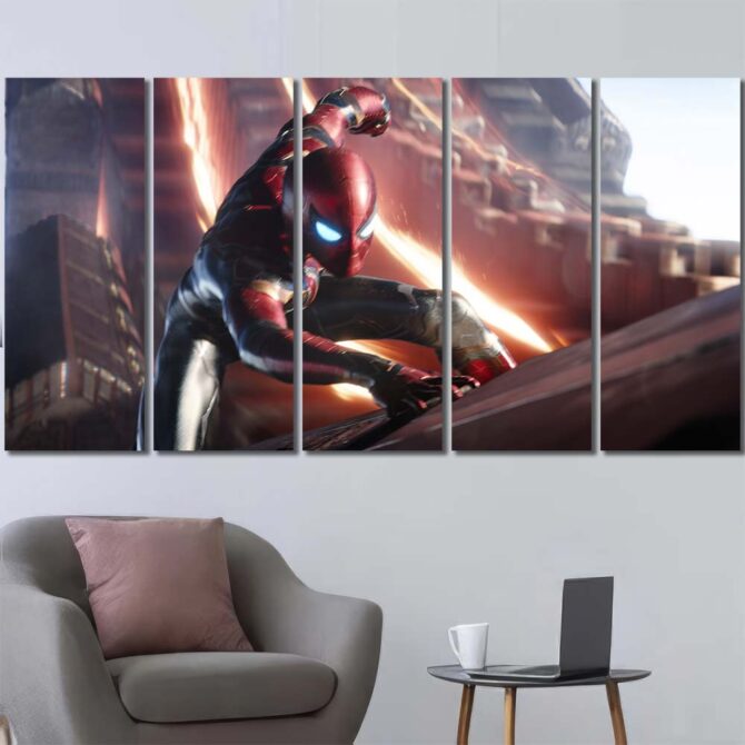 Ant Man Wall Art Layout-Five Panels Regular