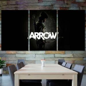 Arrow Canvas Art Layout-Three Panels Regular