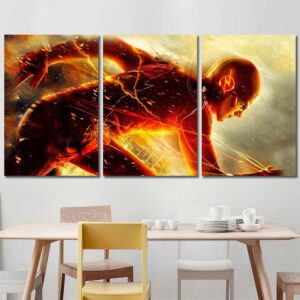 Flash Painting Layout-Three Panels Regular