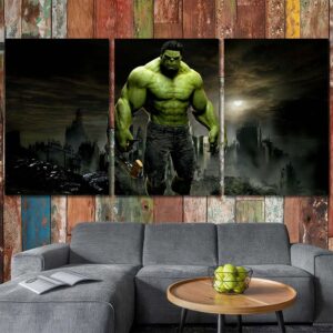 Hulk Artwork Layout-Three Panels Regular