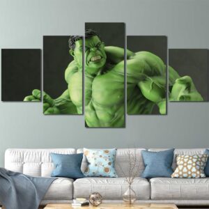 Strong Hulk Canvas Art Layout-Five Panels Diamond