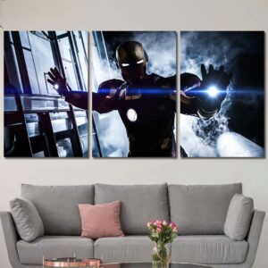 Ironman Art Print Layout-Three Panels Regular