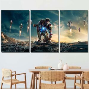 Ironman Poster Layout-Three Panels Regular