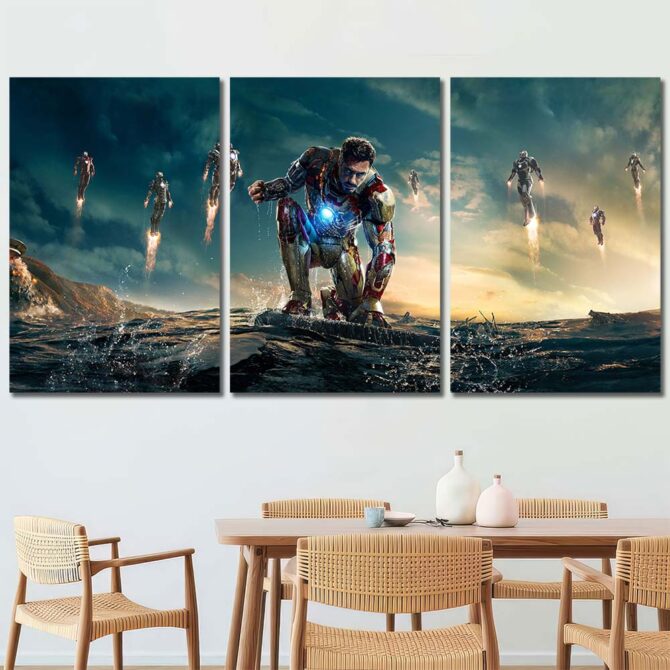 Ironman Poster Layout-Three Panels Regular