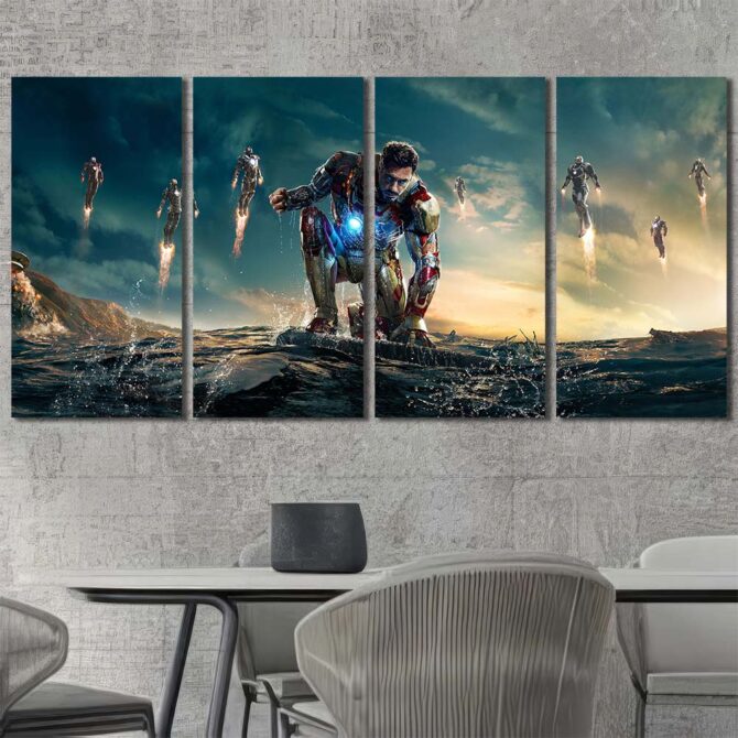 Ironman Poster Layout-Four Panels Regular