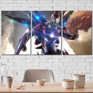 Ironman Framed Canvas Layout-Three Panels Regular