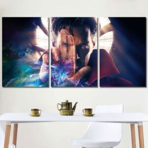 Movie Ironman Wall Art Canvas Layout-Three Panels Regular