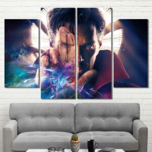Movie Ironman Wall Art Canvas Layout-Four Panels Diamond