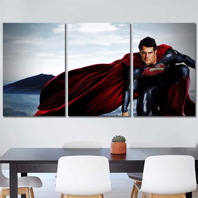 Spiderman Art Decor Canvas Layout-Three Panels Regular