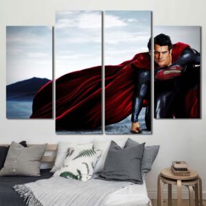 Spiderman Art Decor Canvas Layout-Four Panels Diamond
