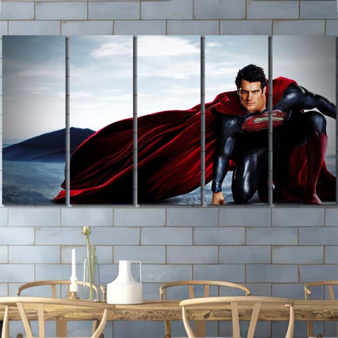 Spiderman Art Decor Canvas Layout-Five Panels Regular