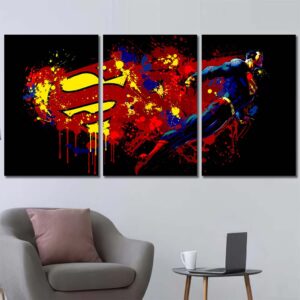 Spiderman Movie Multi Canvas Layout-Three Panels Regular