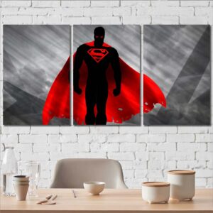 Movie Spiderman Framed Wall Art Layout-Three Panels Regular