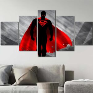 Movie Spiderman Framed Wall Art Layout-Five Panels Diamond