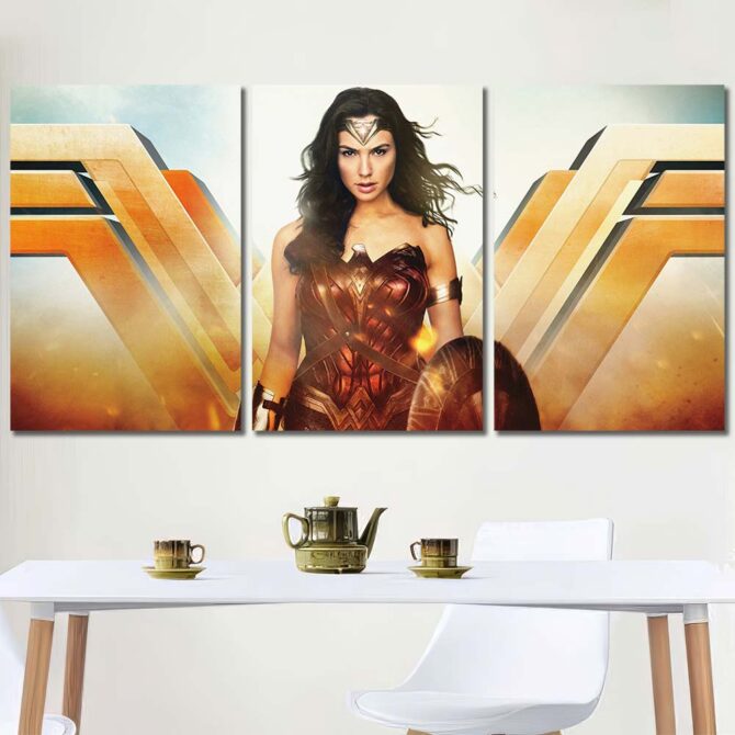 Wonder Large Wall Art Layout-Three Panels Regular