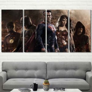 Avengers Canvas Prints Layout-Four Panels Regular