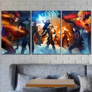 Avengers Wall Decor Layout-Three Panels Regular