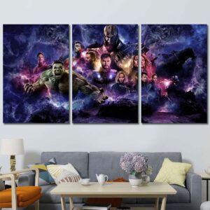 Avengers Canvas Picture Layout-Three Panels Regular