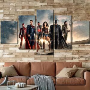Avengers Art Layout-Five Panels Diamond
