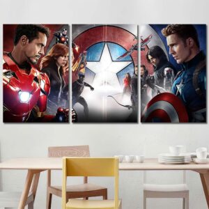 Avengers Poster Layout-Three Panels Regular