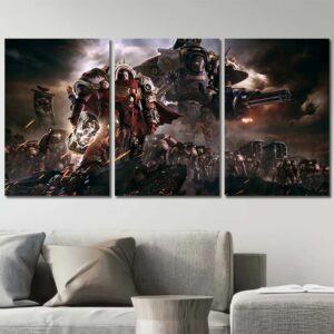 Avengers Canvas Wallart Layout-Three Panels Regular