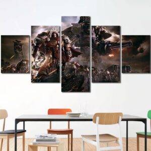Avengers Canvas Wallart Layout-Five Panels Diamond