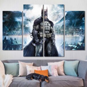 Batman Art Print Layout-Four Panels Diamond