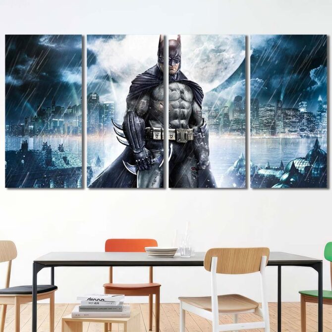 Batman Art Print Layout-Four Panels Regular