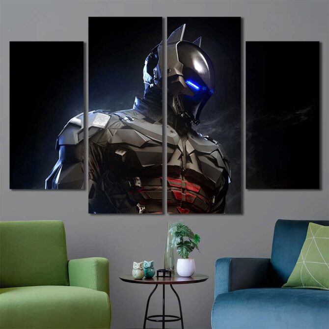 Batman Arkham Knight Canvas Prints Layout-Four Panels Diamond