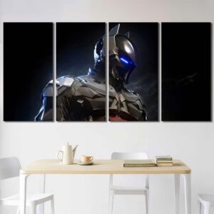 Batman Arkham Knight Canvas Prints Layout-Four Panels Regular