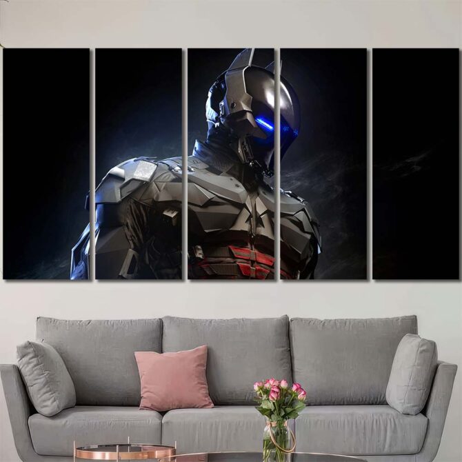 Batman Arkham Knight Canvas Prints Layout-Five Panels Regular