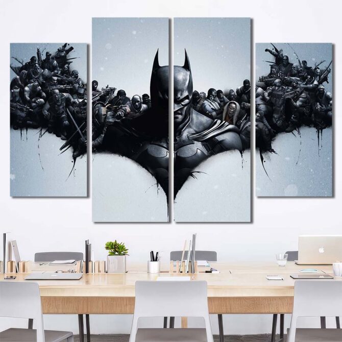Batman Canvas Picture Layout-Four Panels Diamond