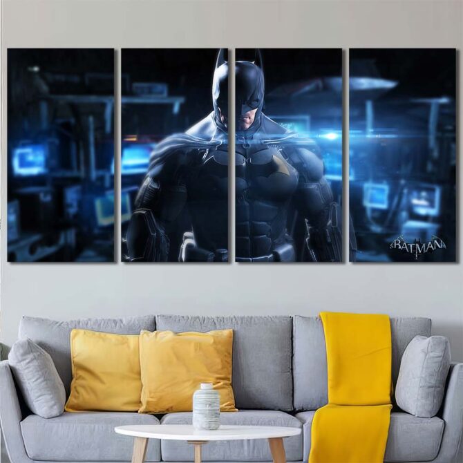 Batman Movie Art Layout-Four Panels Regular