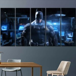 Batman Movie Art Layout-Five Panels Regular