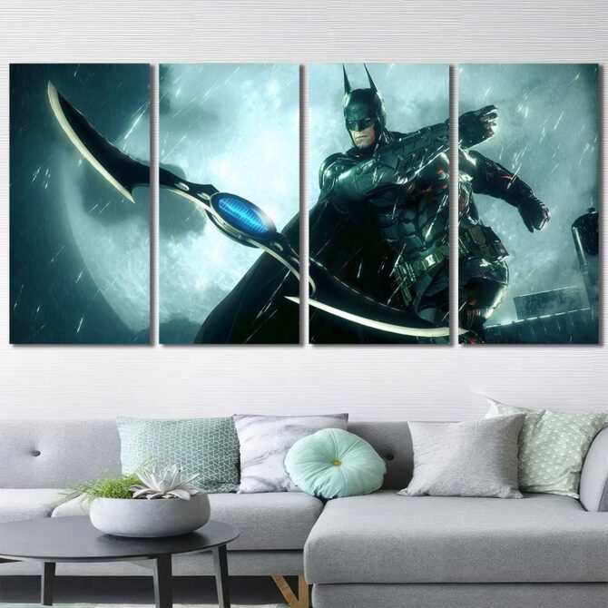 Batman Night Poster Layout-Four Panels Regular