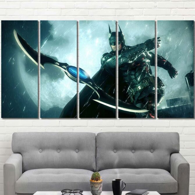 Batman Night Poster Layout-Five Panels Regular