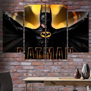 Batman Poster Printed Canvas Layout-Four Panels Diamond