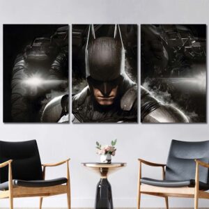 Batman Canvas Art Layout-Three Panels Regular