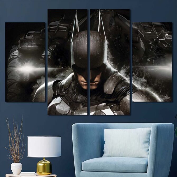 Batman Canvas Art Layout-Four Panels Diamond
