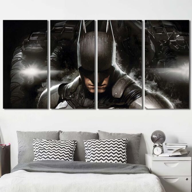Batman Canvas Art Layout-Four Panels Regular