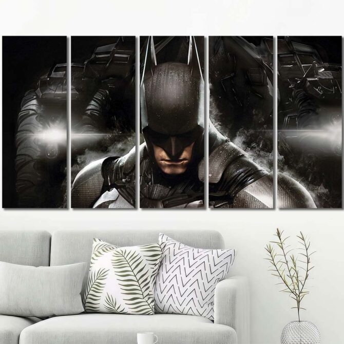 Batman Canvas Art Layout-Five Panels Regular