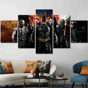 Avengers Dark Avengers Justice Canvas Wall Art – Premium Collector Print