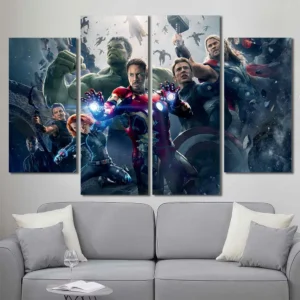 Avengers Final Battle Canvas Wall Art – Premium Collector Print