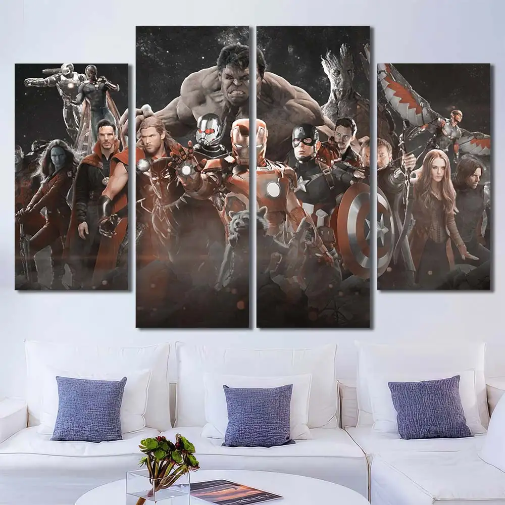 Avengers Legacy Heroes Canvas Wall Art – Premium Collector Print - Image 3