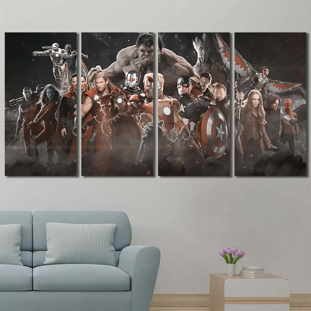 Avengers Legacy Heroes Canvas Wall Art – Premium Collector Print - Image 4