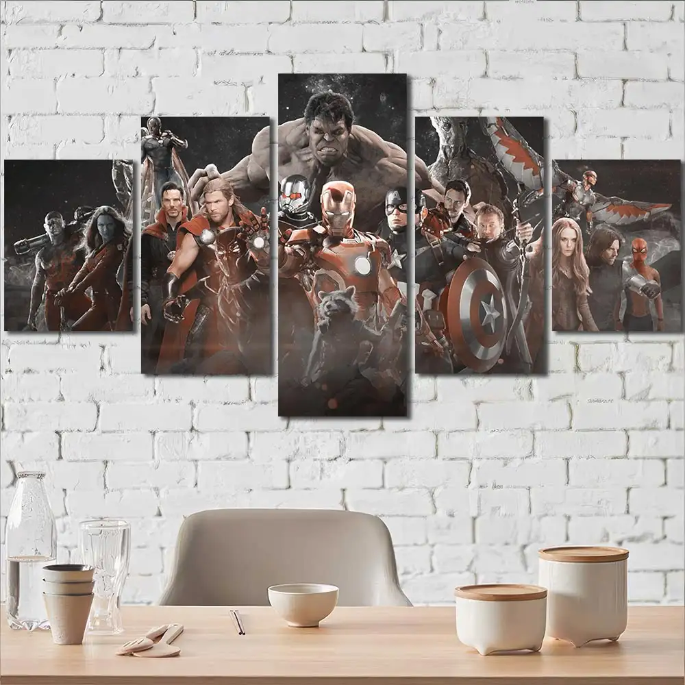 Avengers Legacy Heroes Canvas Wall Art – Premium Collector Print