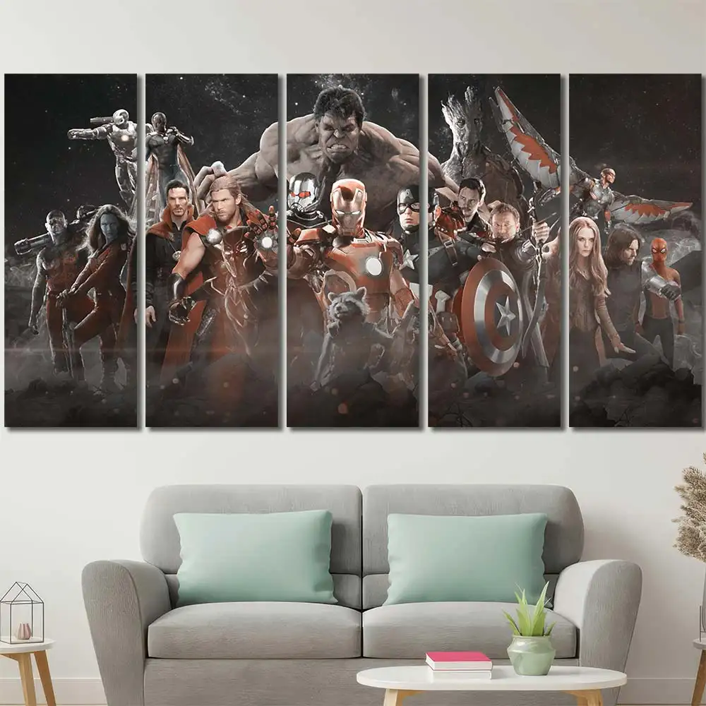 Avengers Legacy Heroes Canvas Wall Art – Premium Collector Print - Image 5