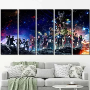Avengers Universe Heroes Canvas Wall Art – Premium Collector Print